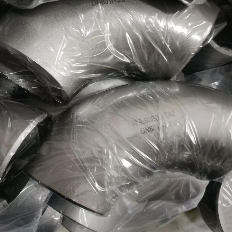 Titanium B862 GRADE 2 FITTINGS | ANSI B16.9 90D/45D EELBOWS, TEES, REDUCER, WELDED COLLAR
